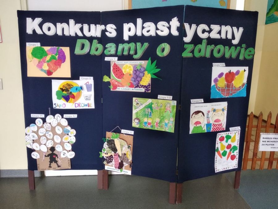 Dbamy O Zdrowie Praca Plastyczna Konkurs plastyczny pt. "Dbamy o nasze zdrowie" | Przedszkole